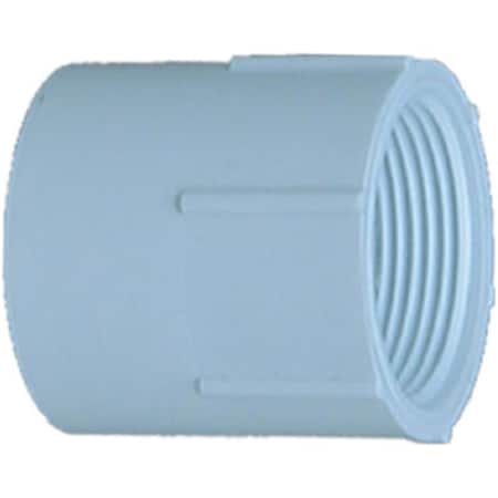 Genova 30315 1.5 in. Slip x Female Pipe Thread Female Adapter White, 10PK 197210